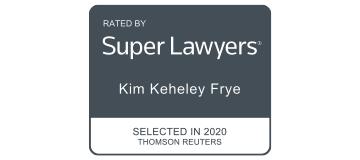 Super Lawyer Kim Keheley Frye 2020