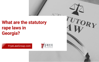 Home 24 What are the statutory rape laws in Georgia?