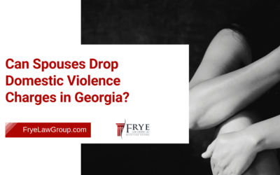 Home 24 Can Spouses Drop Domestic Violence Charges in Georgia?