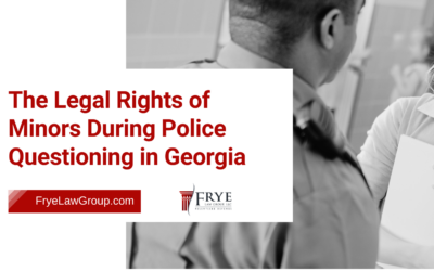 Home 210 Legal Rights of Minors During Police Questioning in Georgia